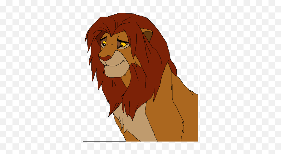 Lion King Wiki - East African Lion Emoji,Cg Lion King Emotion Comparison