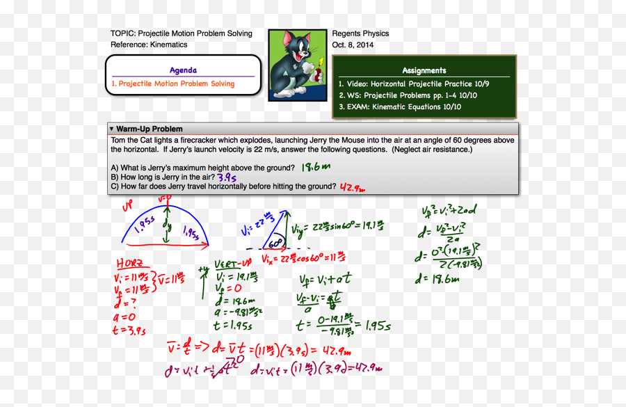 Projectile Motion Problem Solving - Projectile Motion Question Regents Emoji,Projectil Emotion Height Equation