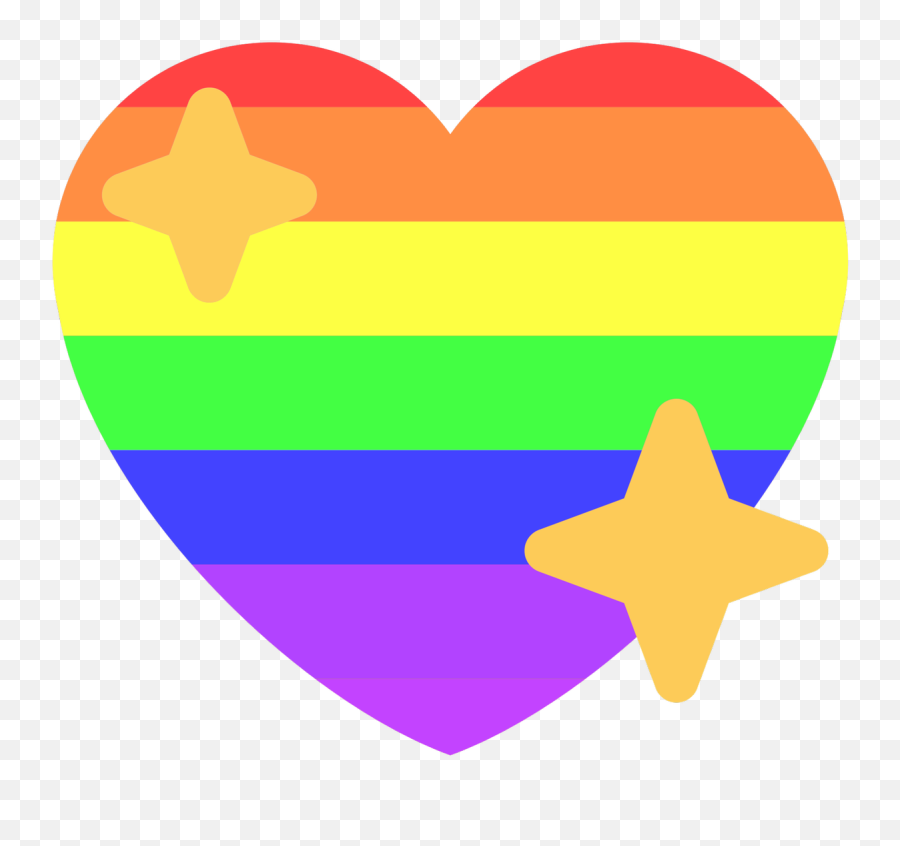 Download Sparkle Heart Emoji Twitter - Discord Pride Heart Emoji,Sparkle Emoji