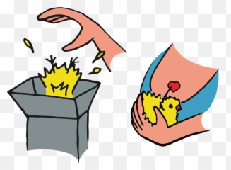 Caricature Critical Of Society Chicks Love For Animals - Caricatura De La Sociedad Emoji,Love Emotion Human Animals