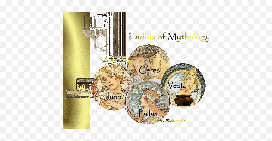 Ladies Of Mythology - 1897 Emoji,Temple Of Hephaestus Emotion