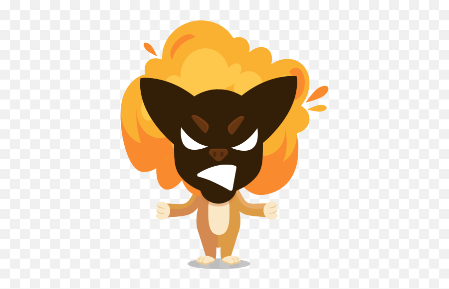 Angry Stickers Emoji,Angry Dog Emoticon