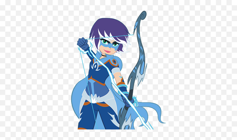 Zarya Moonwolf - Mysticons Oc Emoji,Heckle And Jeckle Emoticon