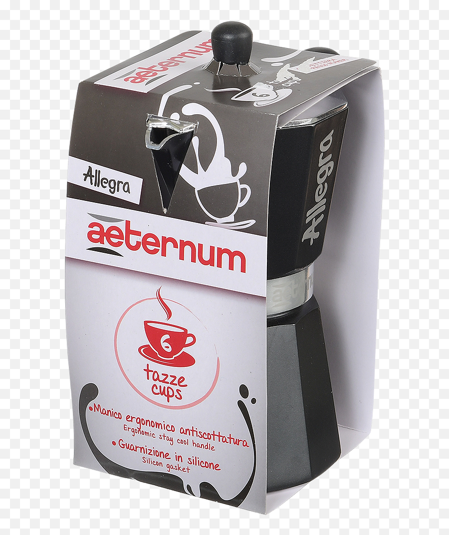 Aeternum Allegra Black 6 - Household Supply Emoji,Bialetti Emotion