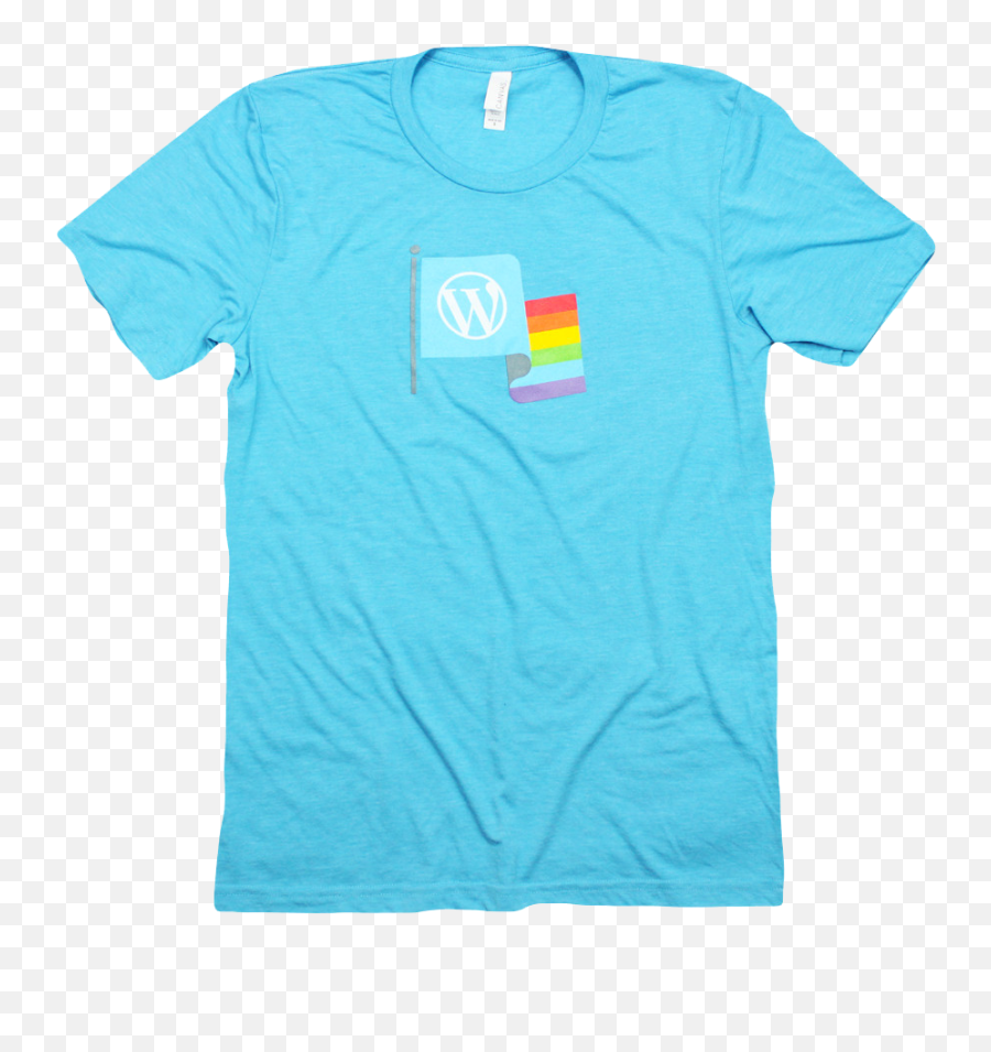 Wordpress Pride Unisex Tri - Blend Tshirt Short Sleeve Emoji,Pansexual Flag Emoticon