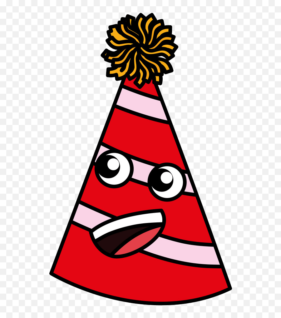 Party Hat Clipart - Dot Emoji,New Years Party Hats On Emojis