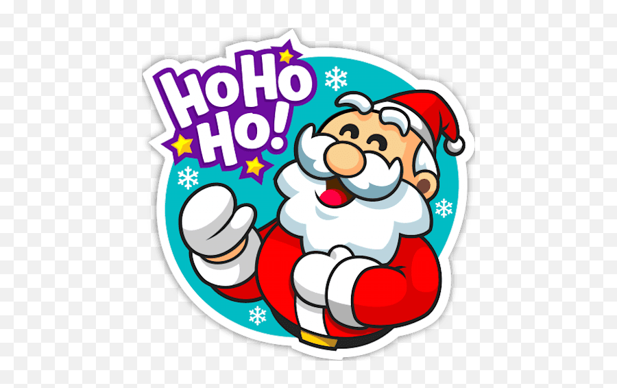 Funny Santa Claus Stickers Wastickerapps - Google Playu0027de Christmas Wishes Gif For Whatsapp Emoji,Grinch Emoji