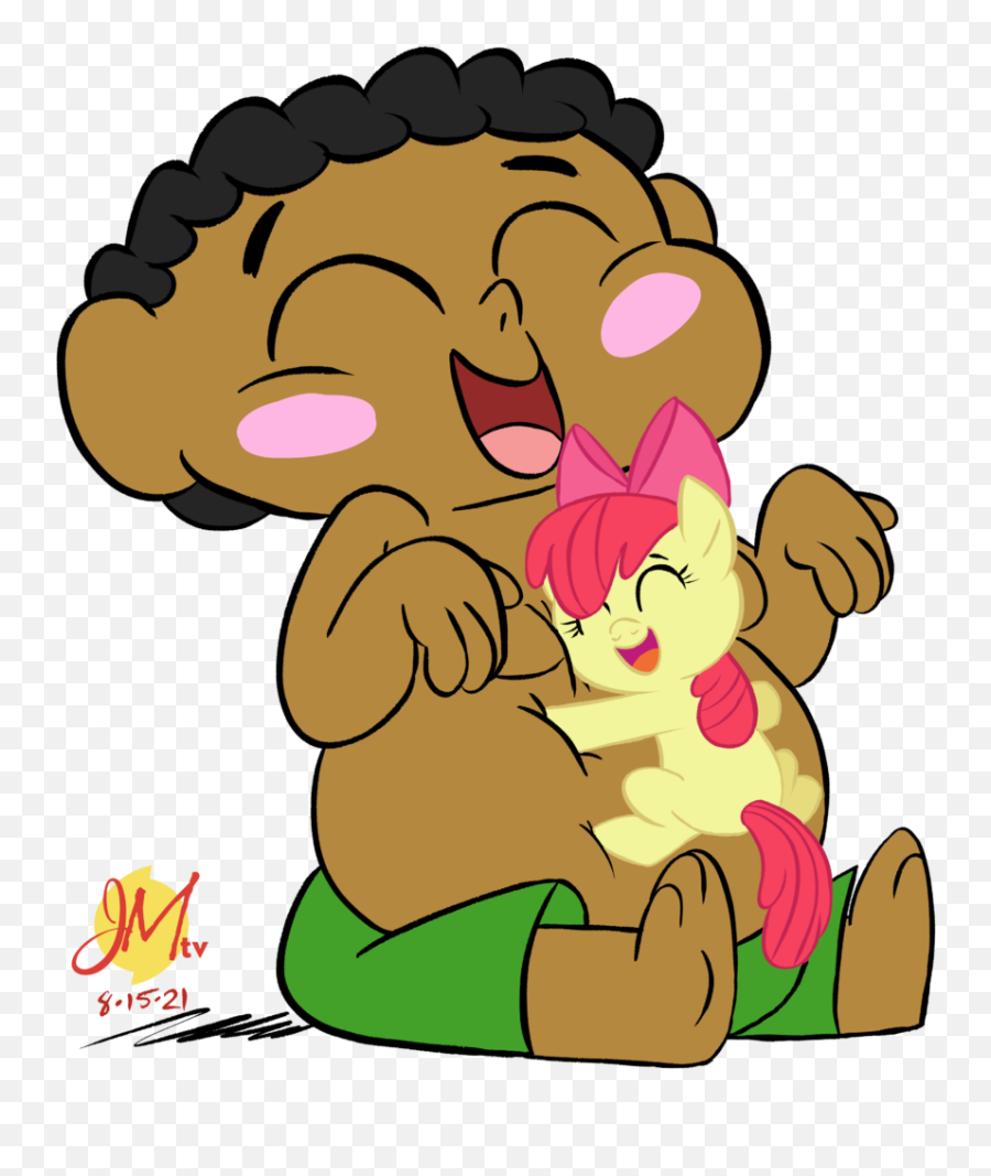 Jmtv Presents Jojo N Pony - Miscellaneous Fan Art Mlp Forums Emoji,Emoji Being Tickled