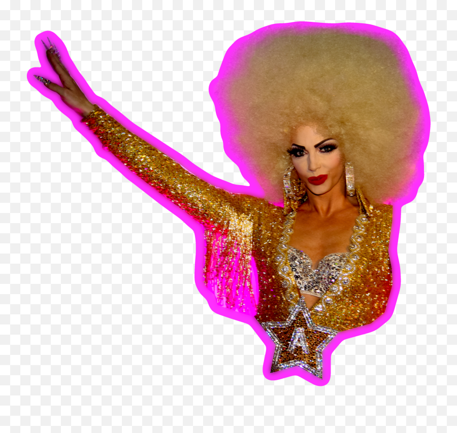 Transparent Drag Queen Wig Png - Curly Emoji,Drag Queen Emoji