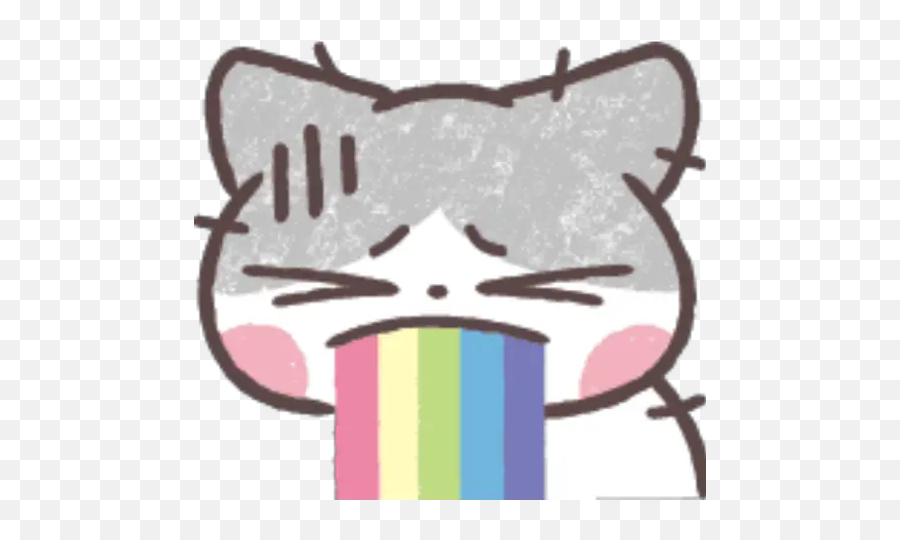 Wu Bai Cat Emoji Whatsapp,Kitten Emoticon Gif