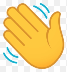 Waving Hand People Gif - Hand Waving Emoji,Facebook Wave Emoji