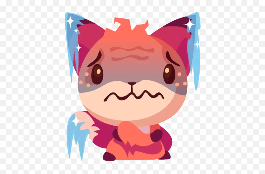 Foxy - Stickers For Whatsapp Fictional Character Emoji,Foxy Emoji