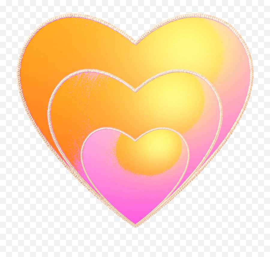 Mq Yellow Pink Heart Hearts Emoji Sticker By Marras - Girly,Pink Hearts Emoji