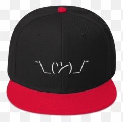 Shrug Emoji Sad Face Snapback Sold - For Baseball,Shrug Face Emoji