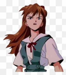 Evangelion Anime Asuka Sticker - Fictional Character Emoji,Evangelion Emoji