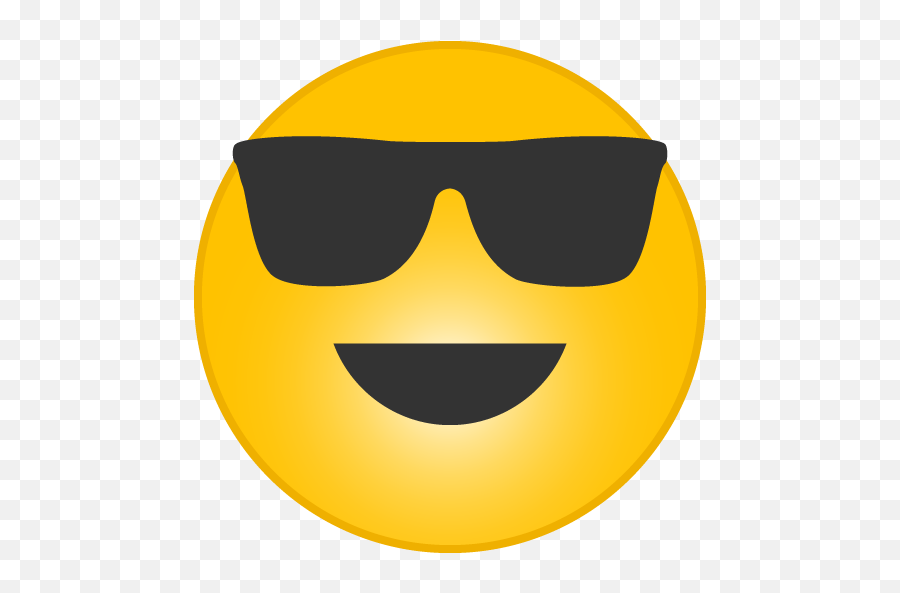 Cool Icon 1 - Happy Emoji,Cool Emotions