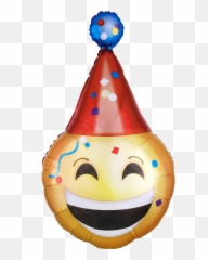 Catalogo De Globos Formas Smile Carita - Party Hat Emoji,Cowco Emoticons