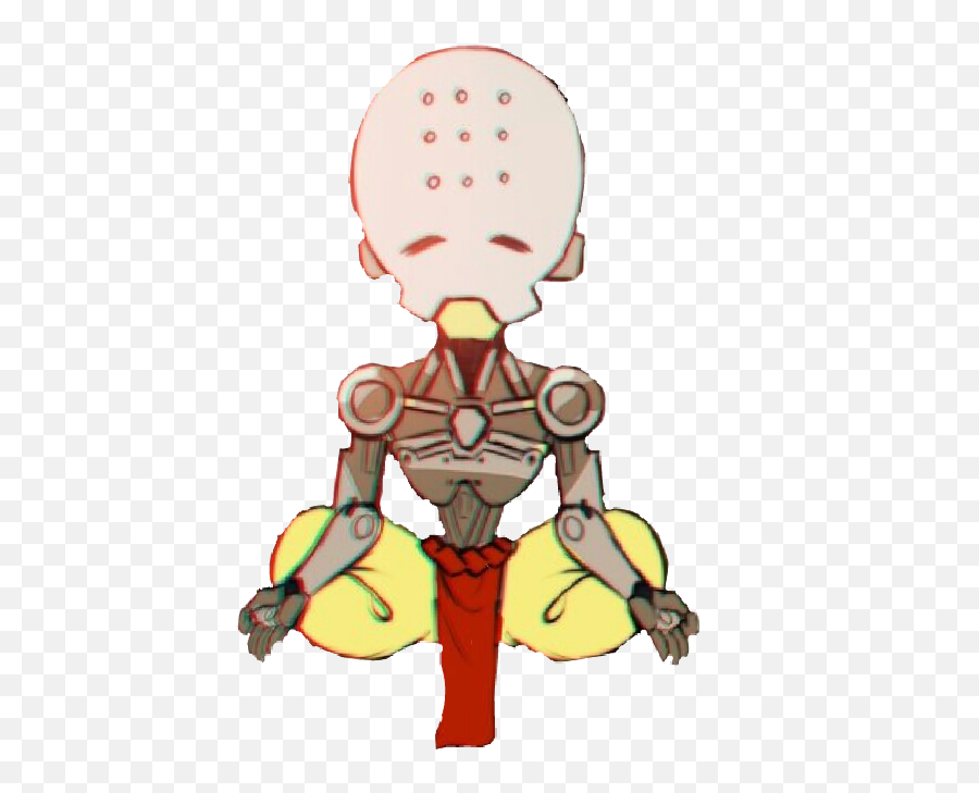 The Most Edited - Genji Meditating Png Emoji,Zenyatta Emoji