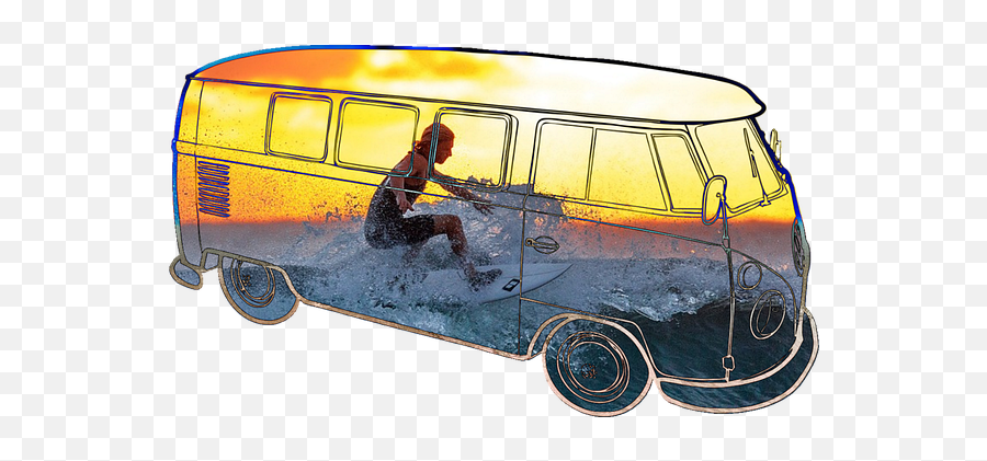80 Free Surfer U0026 Surf Illustrations - Pixabay Hippie Vintage Surf Van Transparent Background Emoji,Wakeboard Emoji