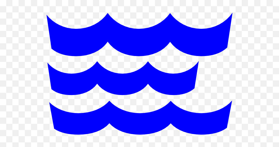 Waves Wave Clip Art Blue Download Vector Clip Art - Clipartix Printable Great Wave Stencil Emoji,Ocean Wave Emoji