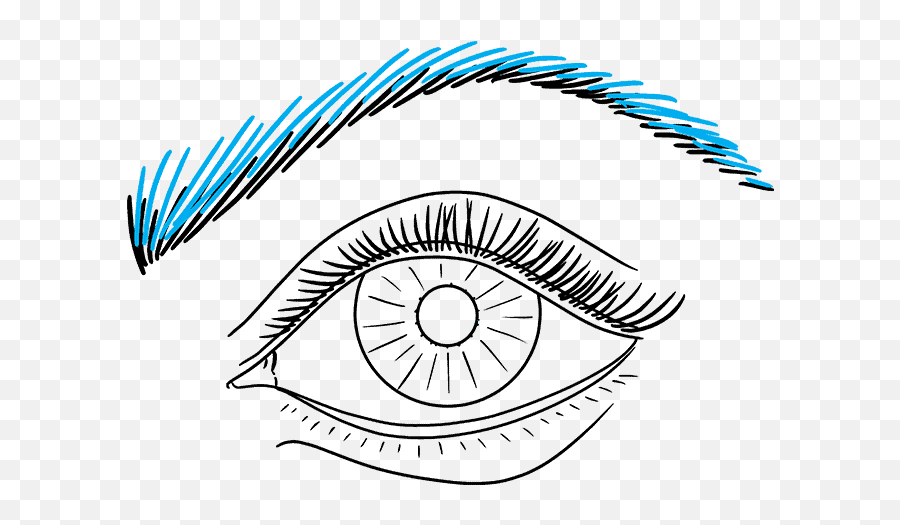 How To Draw A Realistic Eye For - Vertical Emoji,Eyes Realistic Drawing Emotion