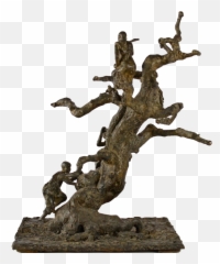 Tree With Children - Artifact Emoji,Trees Emotion Paintings