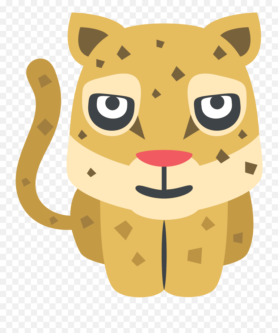Leopard Id 1499 Emojicouk - Emoji Jaguar,Menorah Emoji