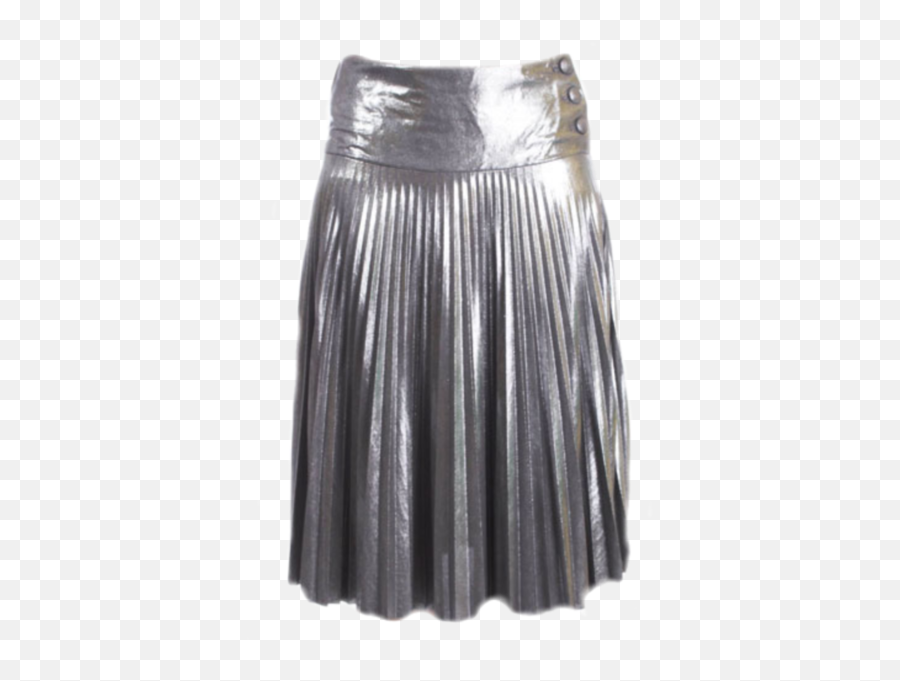 Silver Skirt Psd Official Psds - Pleated Skirt Emoji,Emoji Skirt