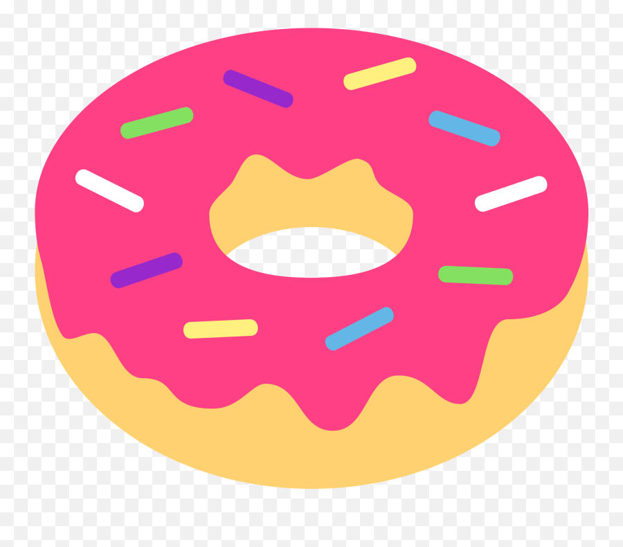 Doughnut Clipart Emoji Doughnut Emoji Transparent Free For - Transparent Donut Emoji,F Emoji