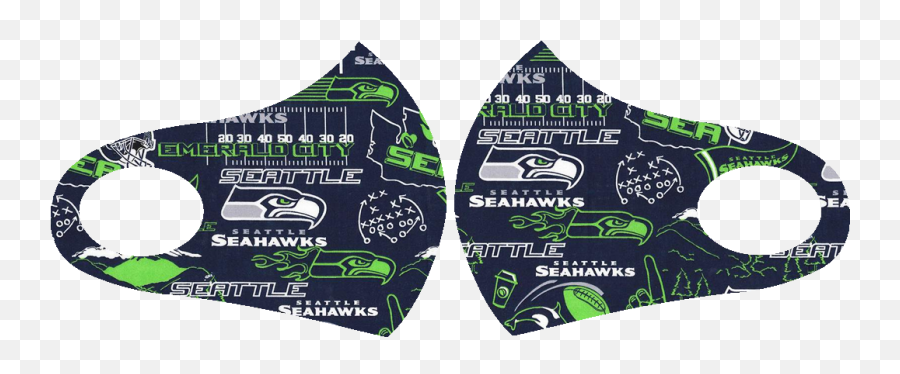 Seattle Seahawks Face Mask - Teesoy Shirt Seattle Seahawks Emoji,Seattle Seahawks Emoji