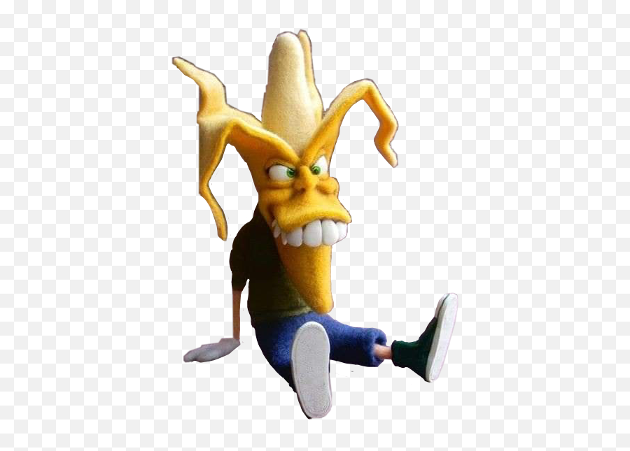 Banana Bucktooth Teeth Bananaman - Fictional Character Emoji,Buck Tooth Emoji