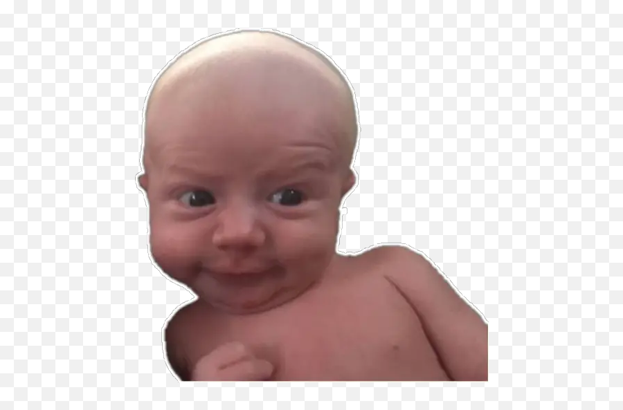 Bebes Con Caras Graciosas Stickers For Whatsapp - Imágenes Chistosas Para Stickers Emoji,Emojis Whatsapp Caras