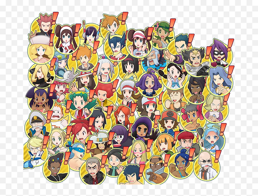 Every Single Emote Where Someone Is - Pokemon Masters Missing Characters Emoji,Pokemon Emotion