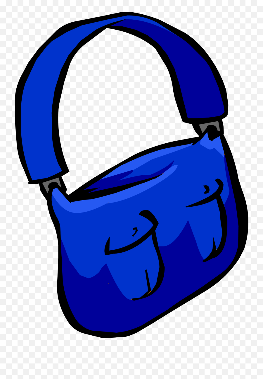 Blue Mail Bag Club Penguin Wiki Fandom - Mail Bag Png Emoji,Messager Emojis Update