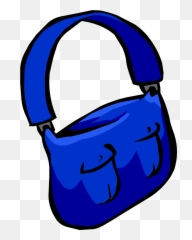 Blue Mail Bag Club Penguin Wiki Fandom - Mail Bag Png Emoji,Messager Emojis Update