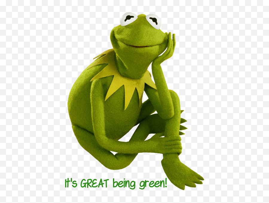 Color Green And How It Makes Me Feel - Kermit The Frog Emoji,Lime Green Color Emotion