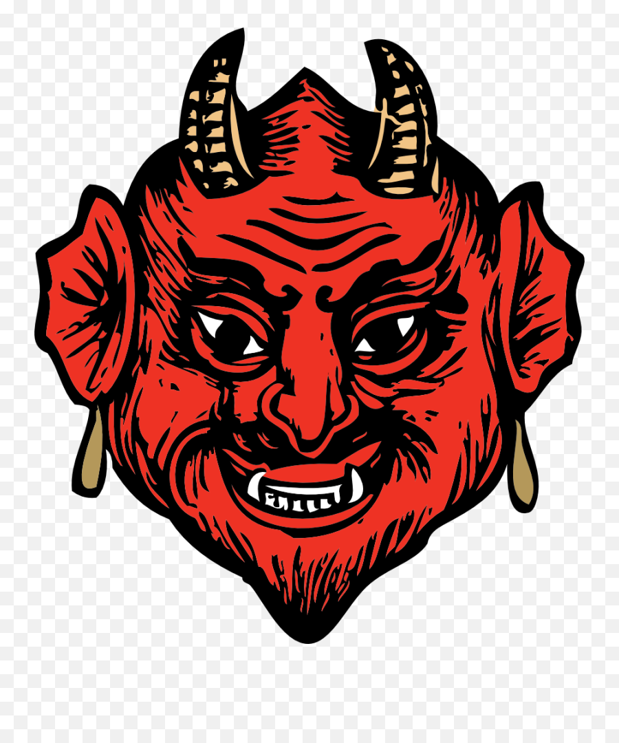 Satan Public Domain Image Search - Freeimg Devil Head Png Emoji,Whats The Emoticon For Devil Horns