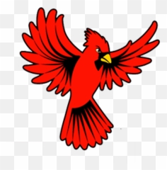 Cardinal - Cardinal Wings Open Clipart Png Download Full Cardinal Wings Open Wings Emoji,Cardinal Bird Facebook Emoticon