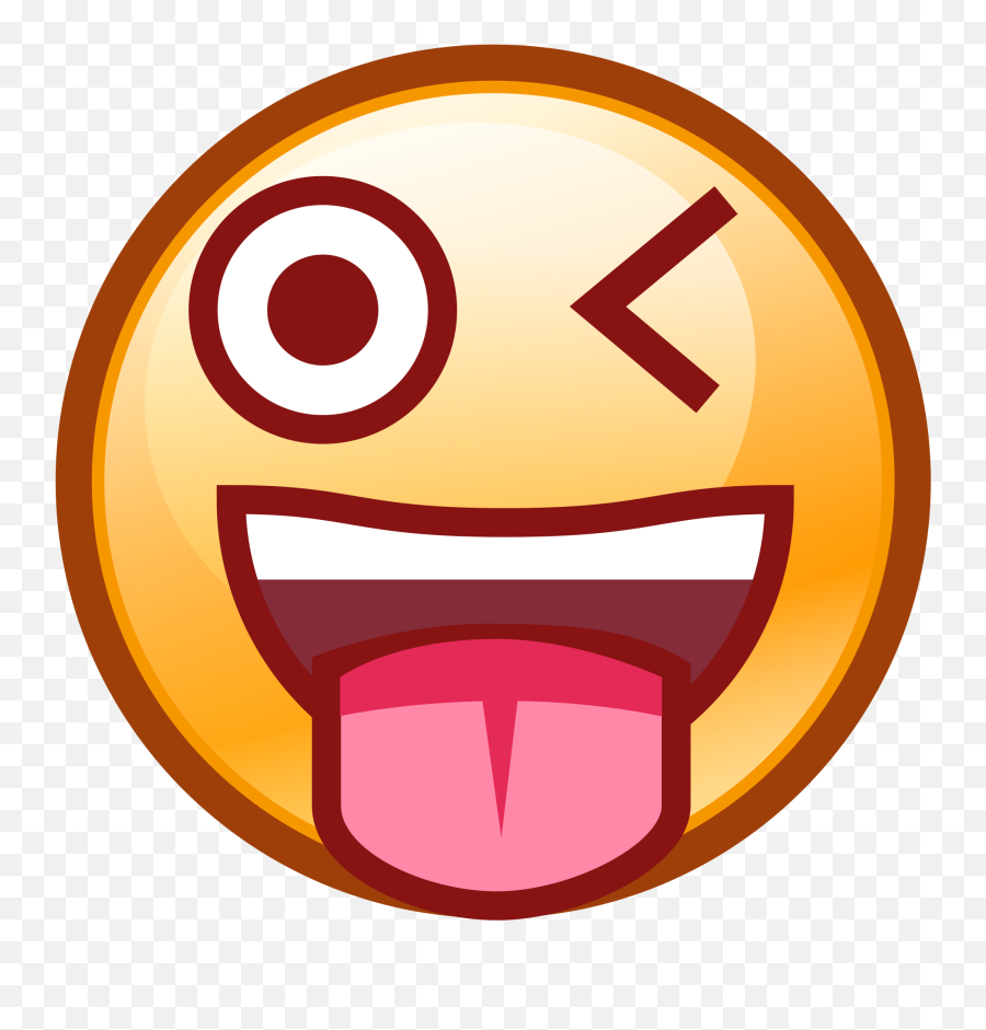 Stuck Out Tongue - Comedy Emoji,Winking Emoji Transparent
