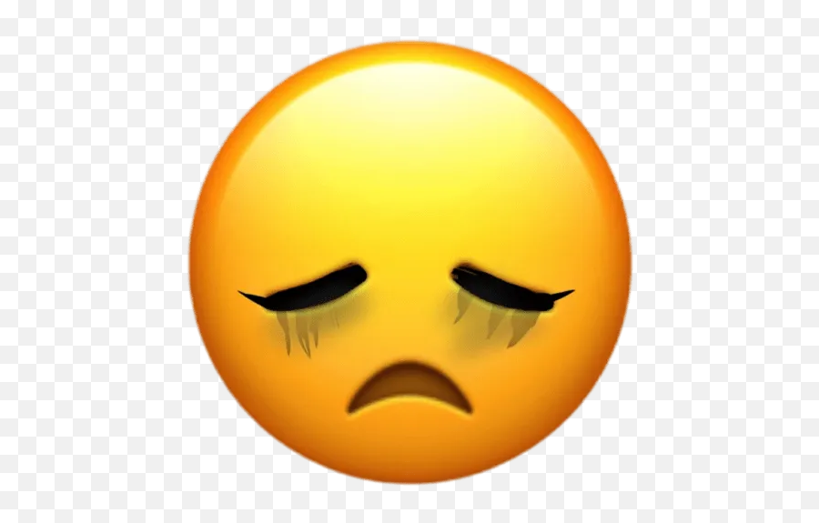 Emojis Sad Stickers For Whatsapp And - Sad Stickers For Whatsapp Emoji,Emojis En Mascaras