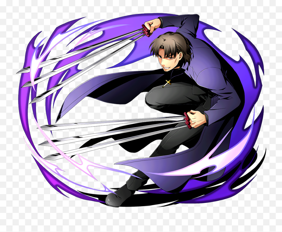 Kotomine Kirei Drawn - Fate Emoji,Kotomine Kirei Emoji