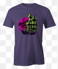 Haunt Shirts Tees - Short Sleeve Emoji,Purple Squash Emoji