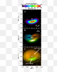 Irs 48 Dust And Gas Observations The Inclined Disk Around Emoji,White Star Emoticon