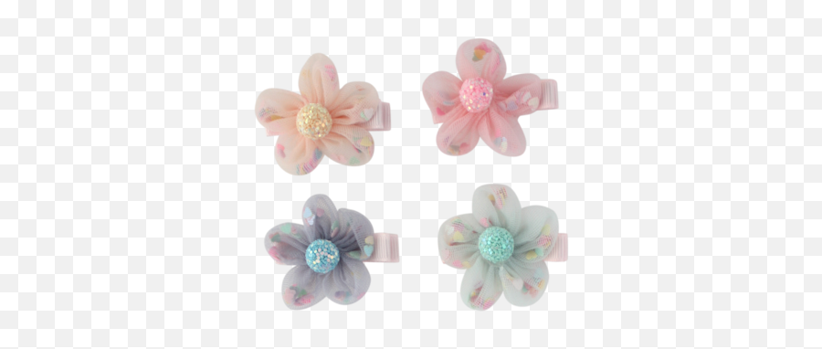 Confetti Flower Grippie Clippie Emoji,Cherry Blossom Emojis Cute