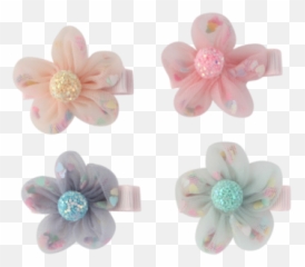 Confetti Flower Grippie Clippie Emoji,Cherry Blossom Emojis Cute
