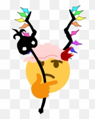Discord Touhou Emoji Png Image With No - Touhou Thinking Emoji,Thinking Bubble Emoji