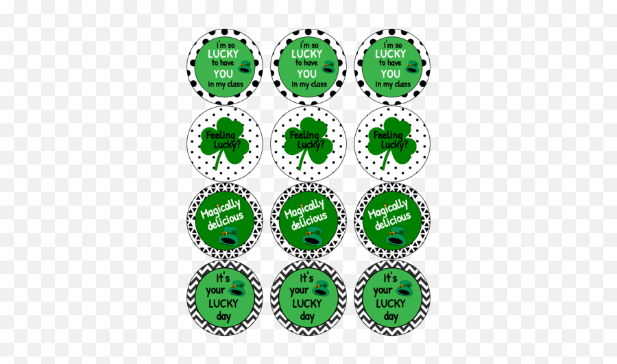 16 U0026127808 Lucky Label Templates To Celebrate St Emoji,St Pddys Day Facebook Emoticons