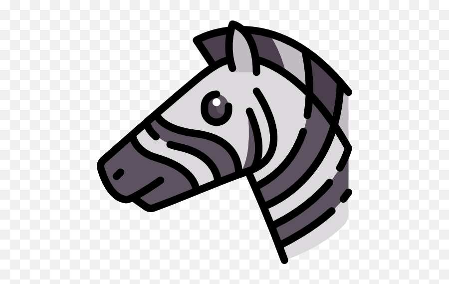 Zebra - Free Animals Icons Emoji,Black Cat Wave Discord Emoji