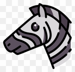 Zebra - Free Animals Icons Emoji,Black Cat Wave Discord Emoji