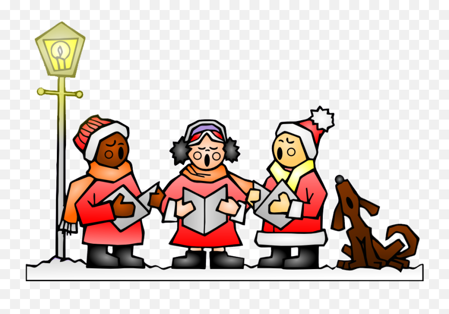 Joy Clipart Caroling Joy Caroling - Christmas Carols Clipart Emoji,Emoji Christmas Carols